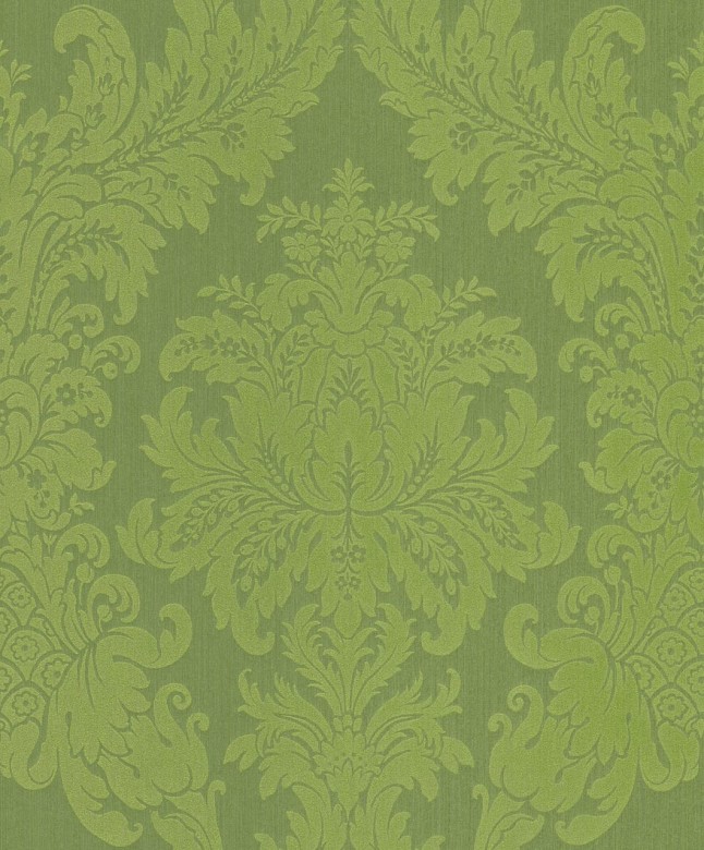 Floral grün - Rasch Vlies-Tapete