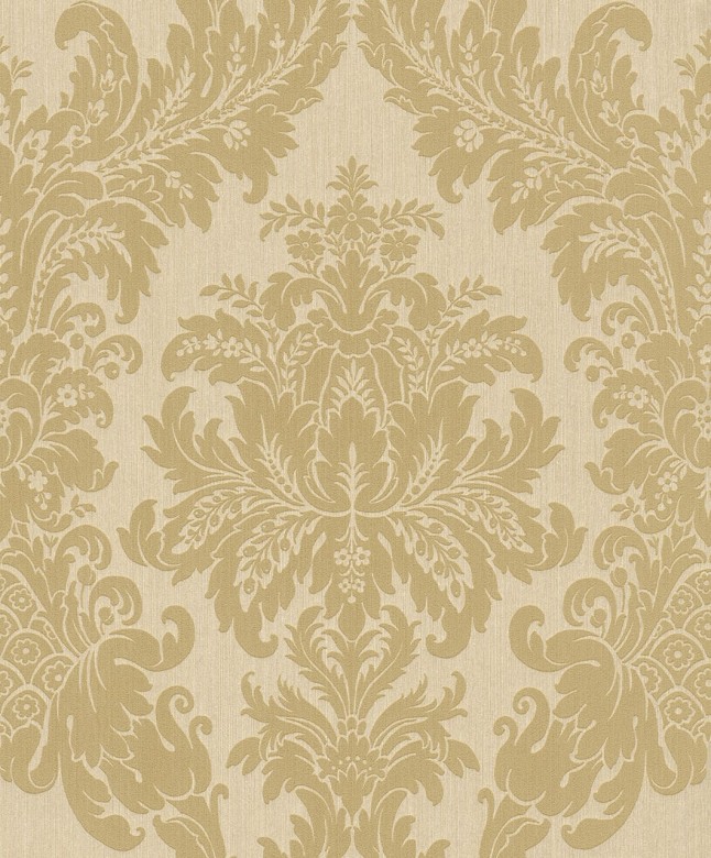Floral gold - Rasch Vlies-Tapete